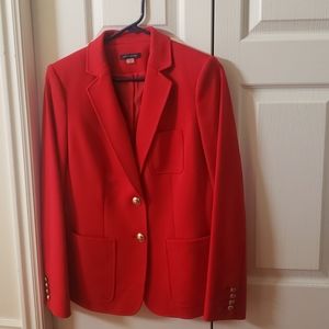 tommy Hilfiger red blazer